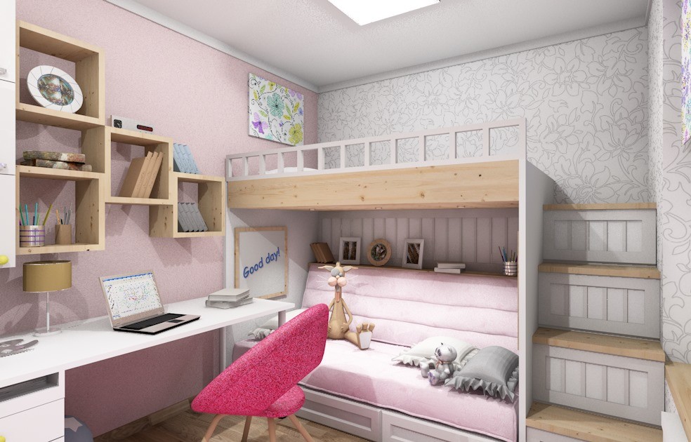 Обложка проекта: Дизайн детской