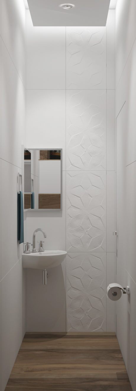 Небольшой загородный дом - 1 этаж Санузел