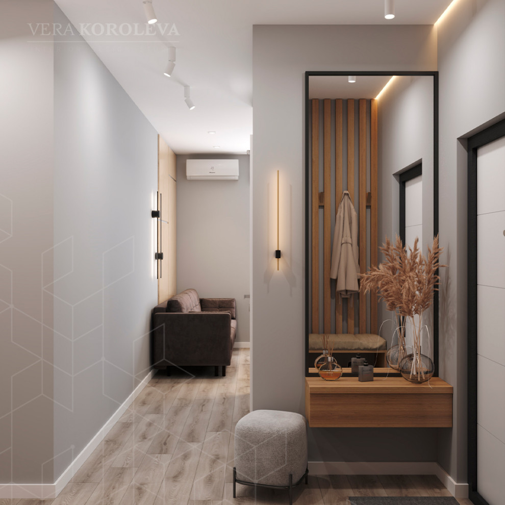 Дизайн-проект двухкомнатной квартиры в современном стиле