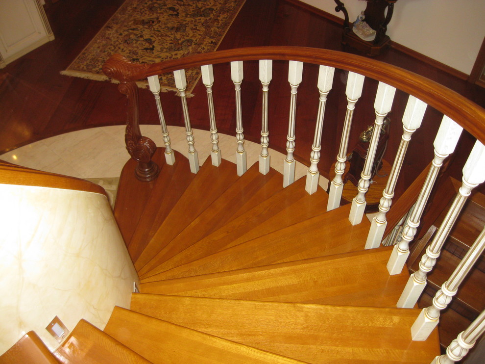 Лестница из бетона спиральная