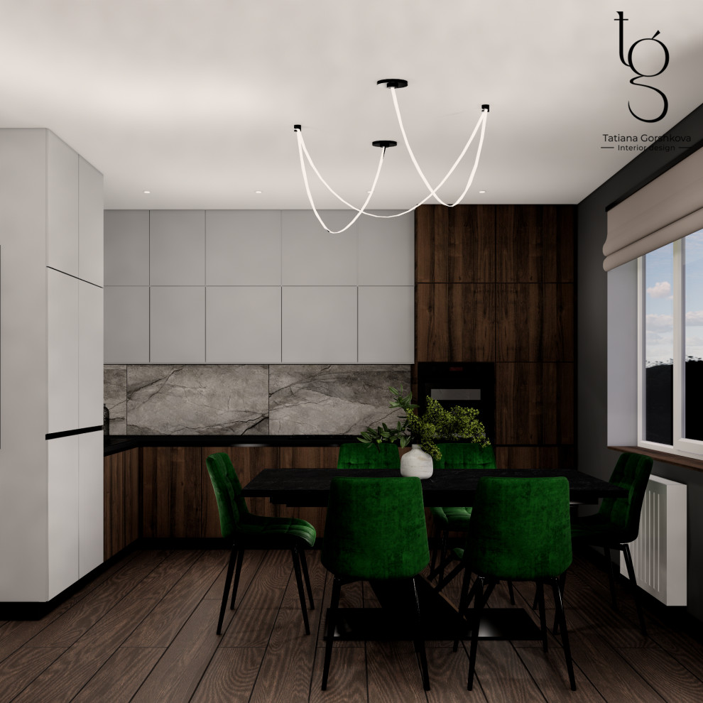 A cozy three-room family apartment