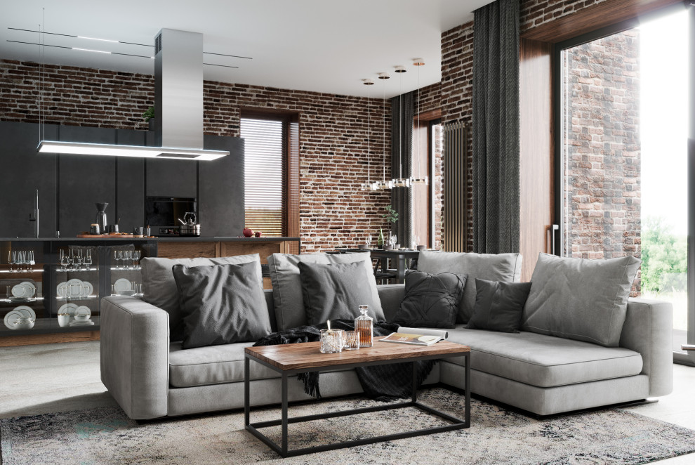 Обложка проекта: Дом в стиле лофт