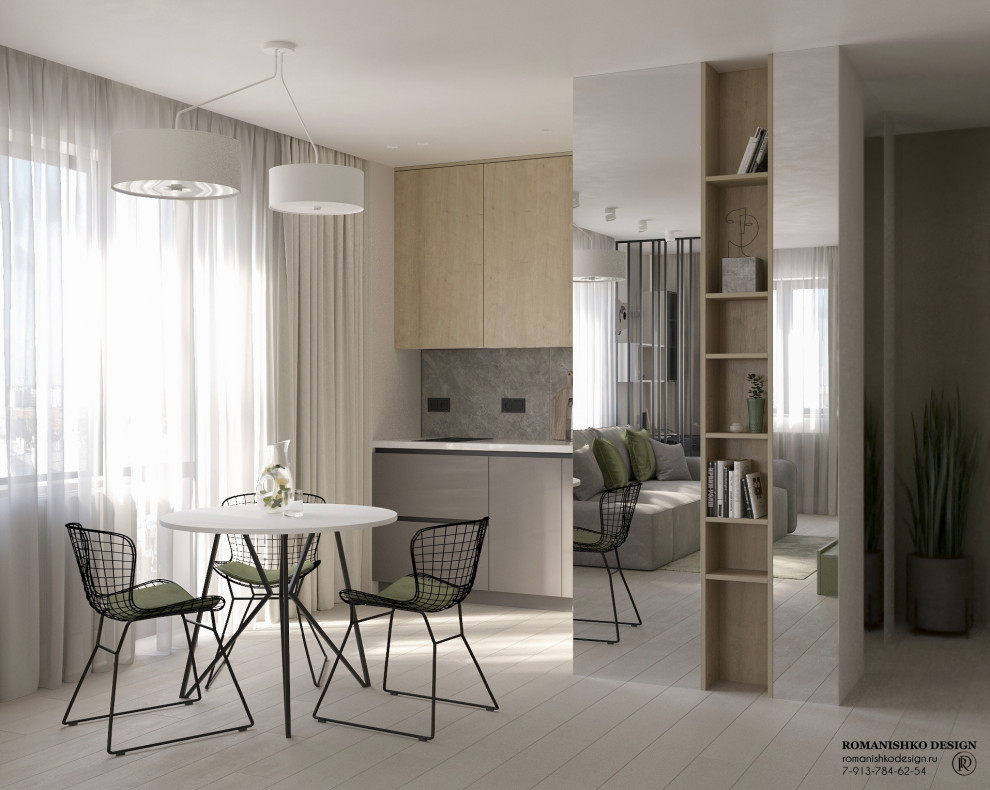 Дизайн интерьера квартиры в ЖК "Чкалов"