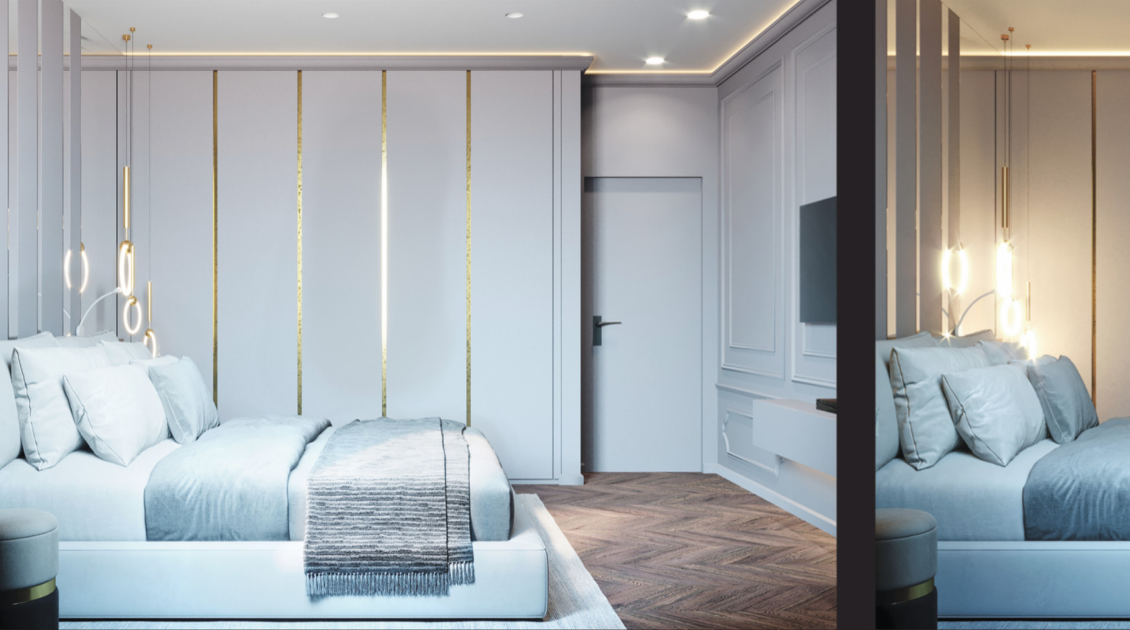 дизайн проект квартиры для семи из трех человек