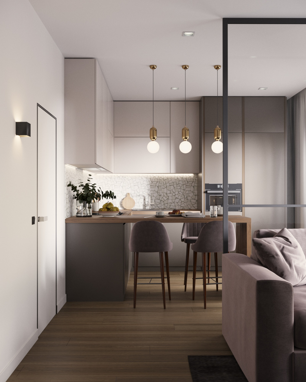 Кухня-гостиная