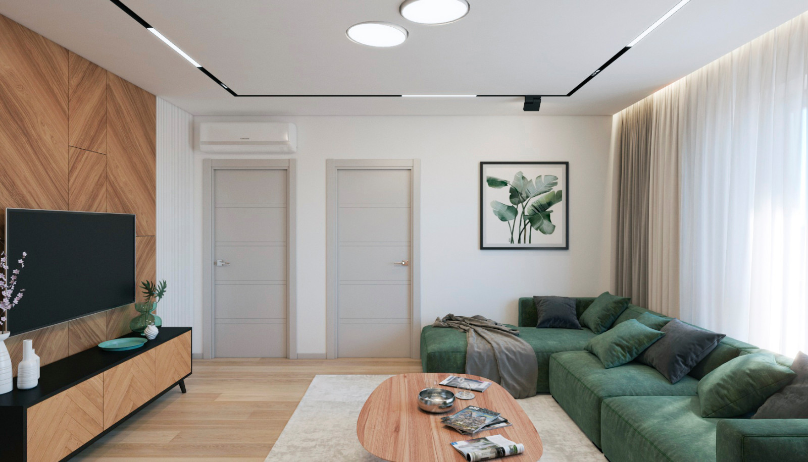 Дизайн квартиры 116 кв.м.