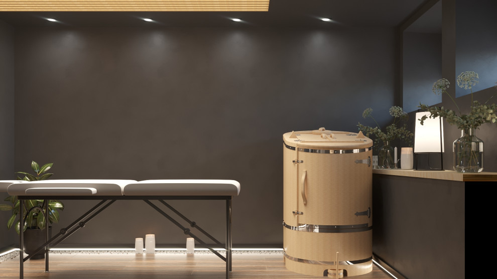 Дизайн проект салон массажа 100м