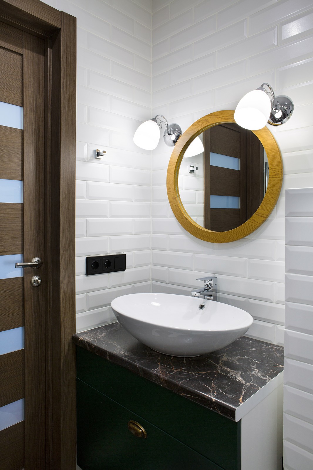 Дизайн однокомнатной квартиры в стиле Mid-century