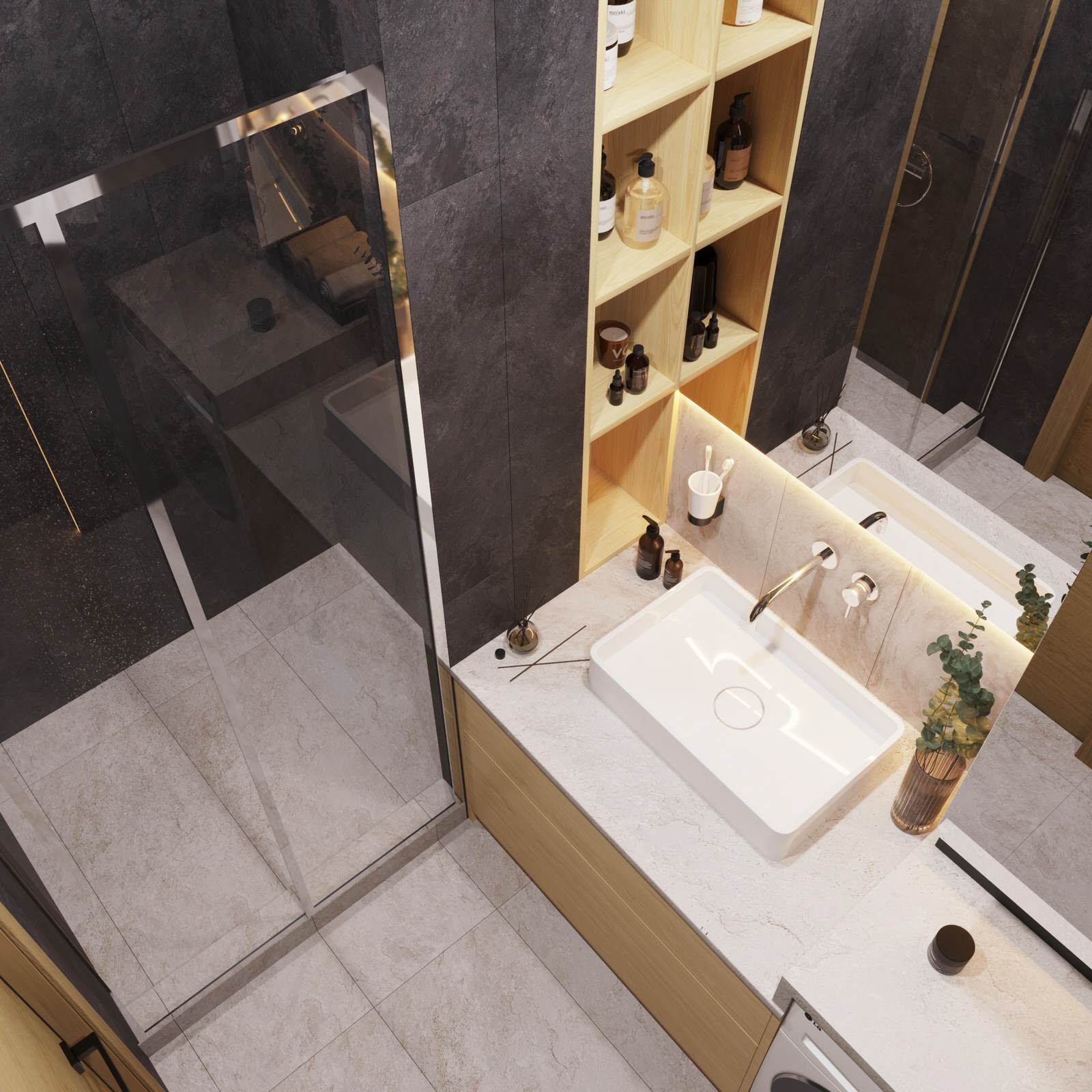 Квартира для семьи в современном стиле