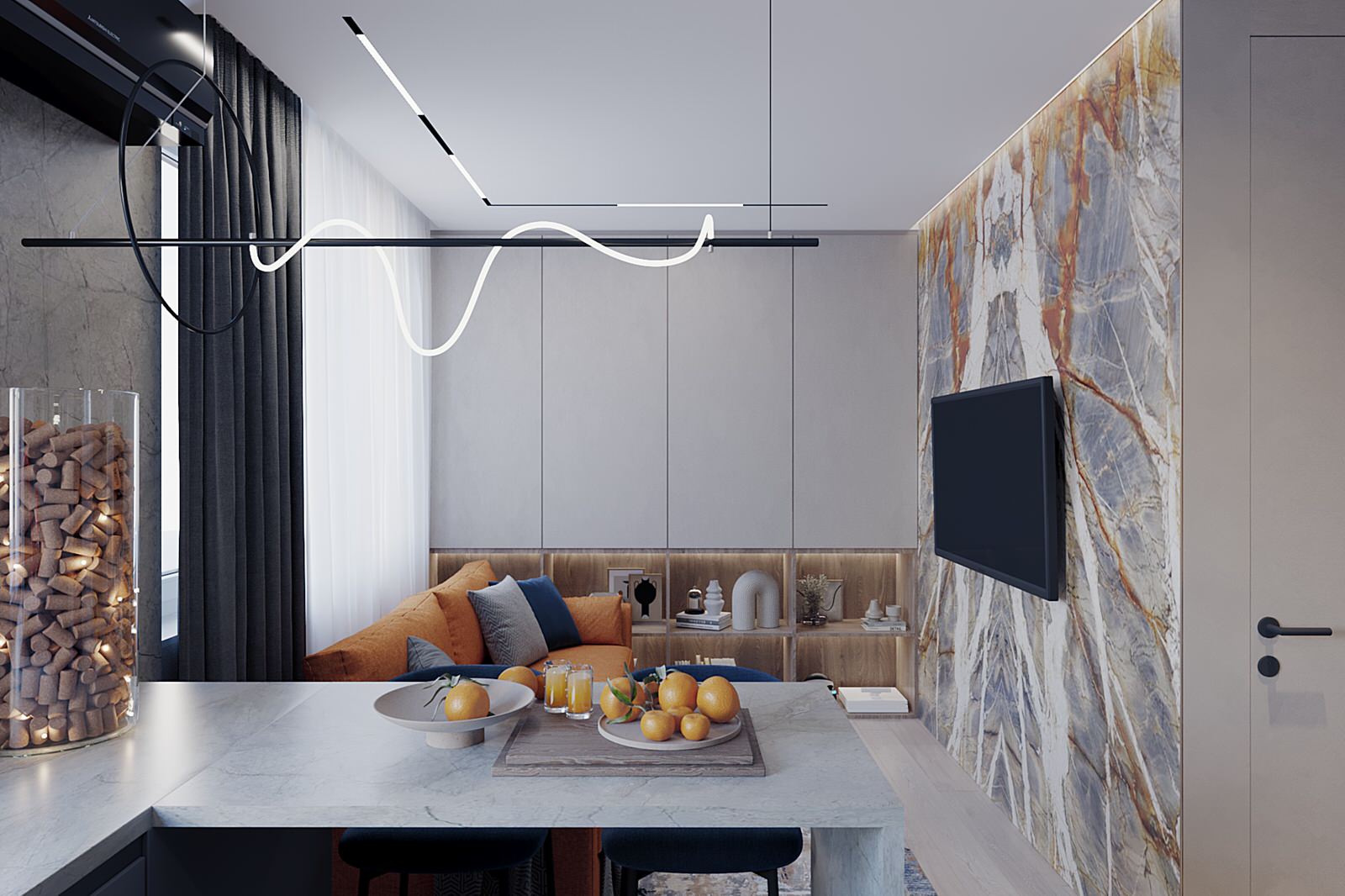 Дизайн проект в ЖК Лето