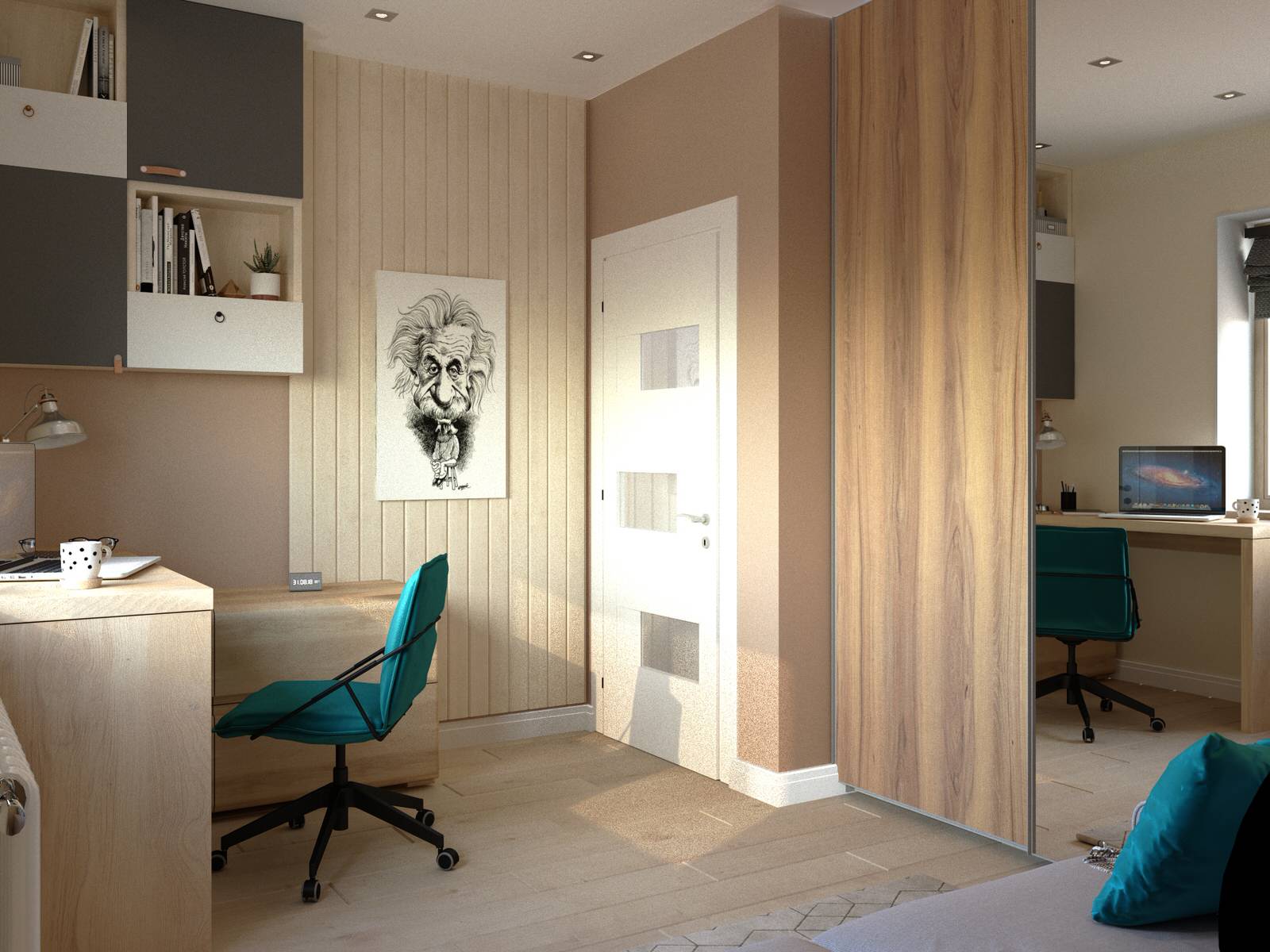 Дизайн проект дома 120кв.м в современном стиле с элементами эко-стиля