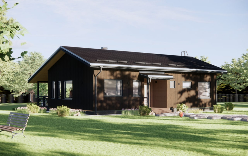 Фасад в скандинавском стиле