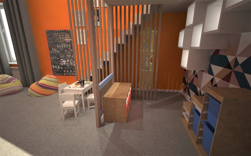 Игровая для трех детей