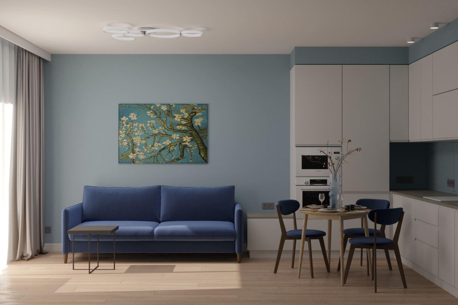 Обложка проекта: Квартира на Просвещения