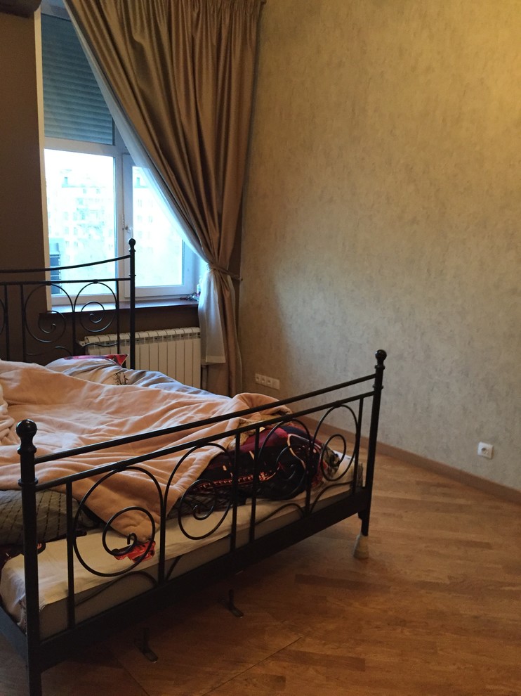 Реновация основной спальни в квартире.