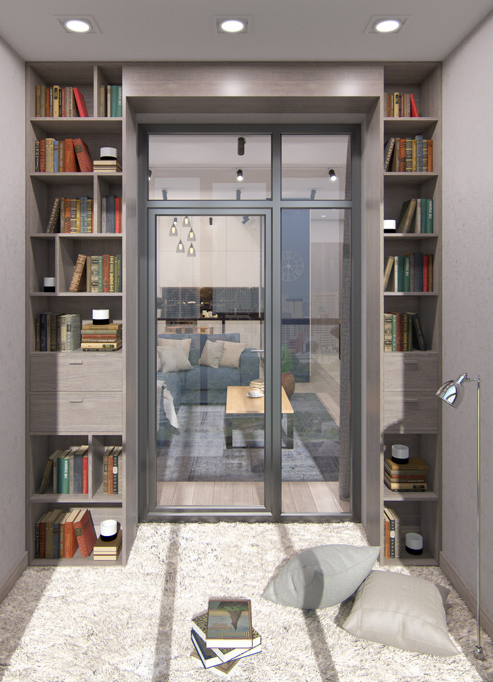 Небольшой лофт для молодой пары