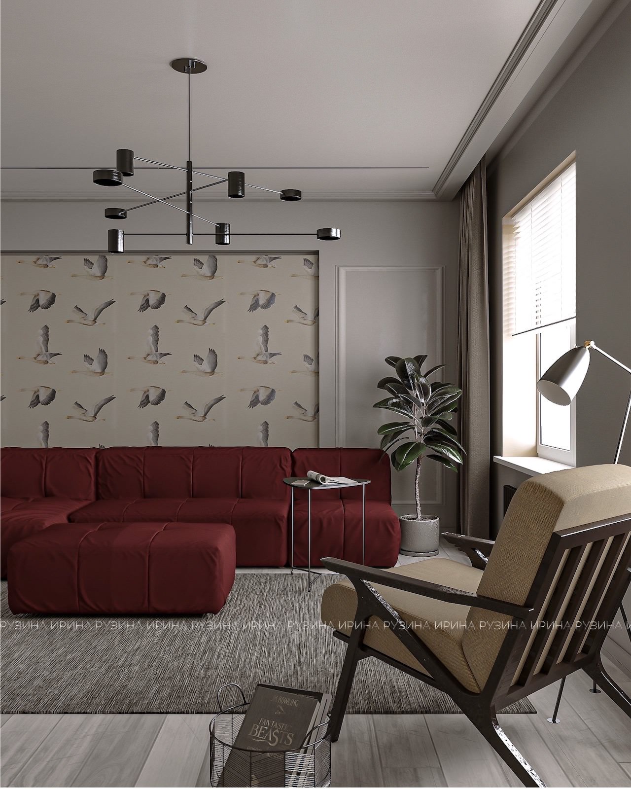 Обложка проекта: Двухкомнатная квартира в Уфе