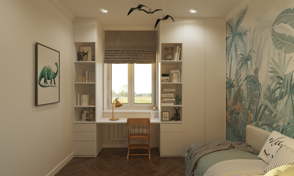 Обложка проекта: Проект детской комнаты "Мир динозавров"