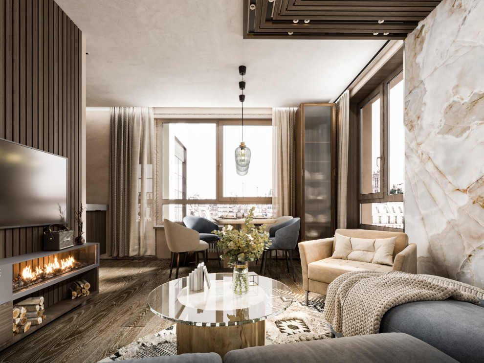 Современный стиль. 58м2