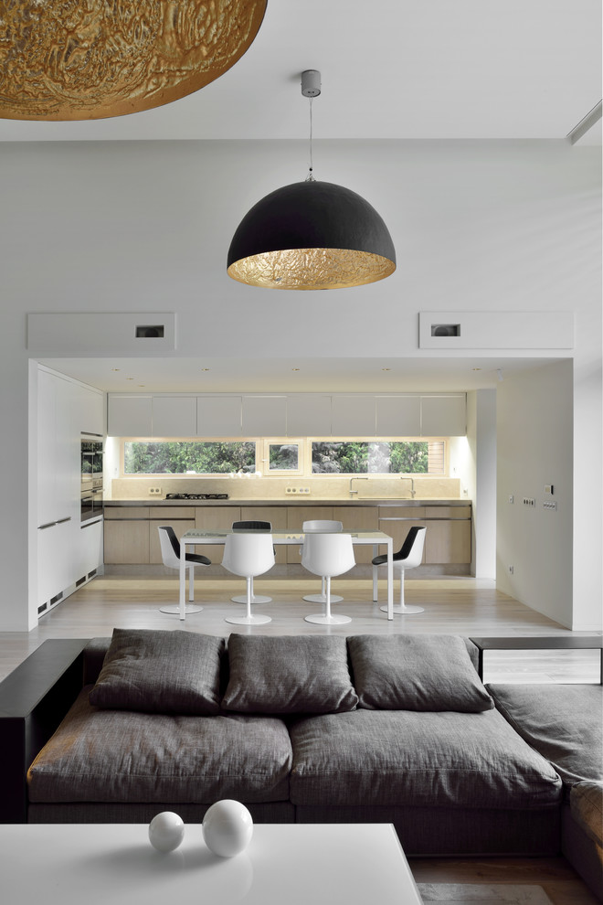 Загородный дом в стиле минимализм