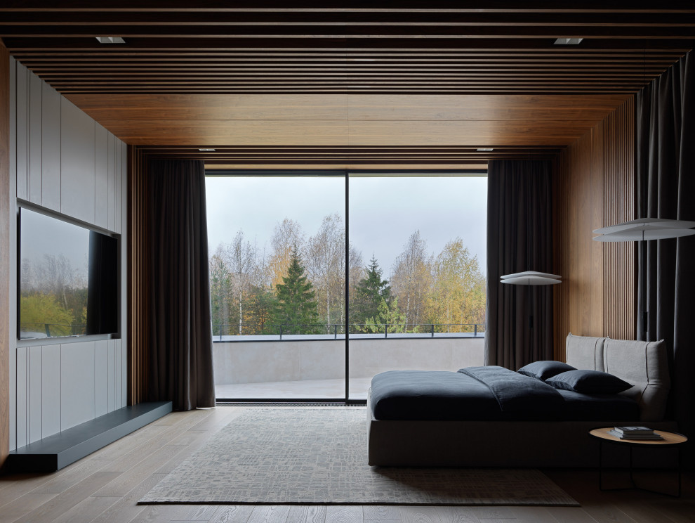 Дом из архитектурного бетона в поселке “Миллениум Парк”