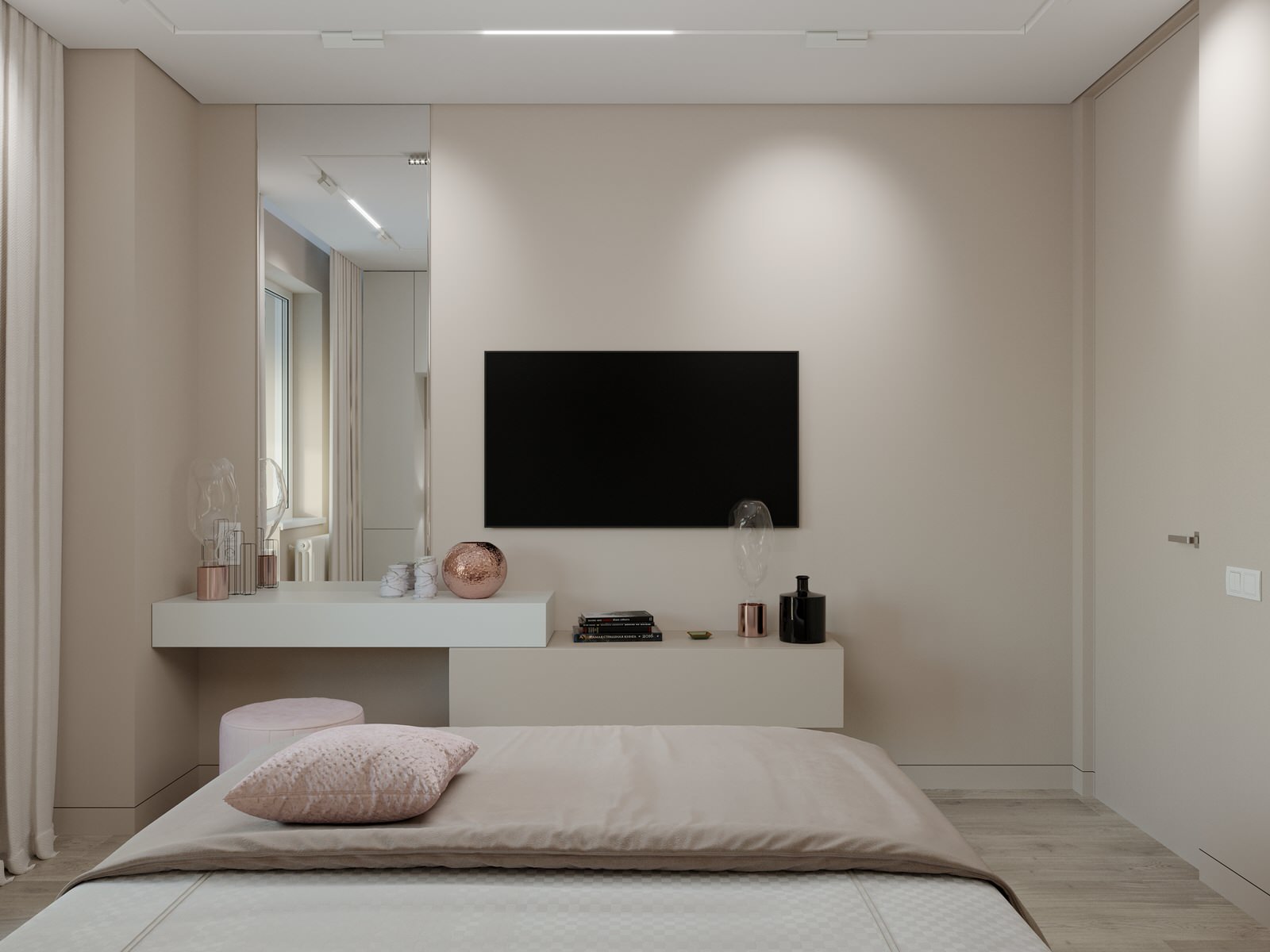 Проект оформления интерьера квартиры 90 кв.м