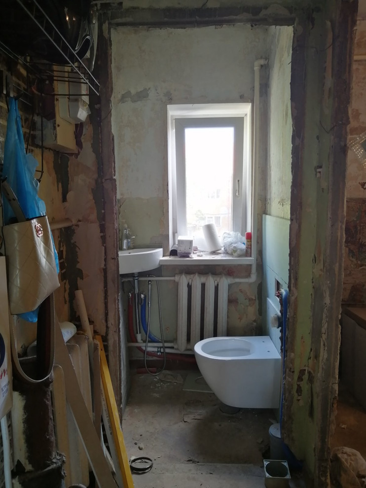 Маленькая однушка в старом фонде "ДО и ПОСЛЕ"