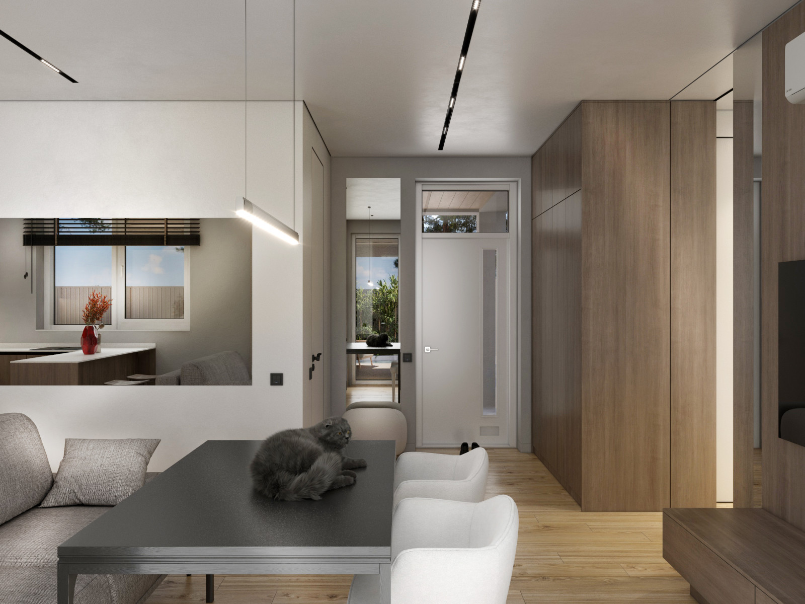 Интерьер дома 70 кв.м.