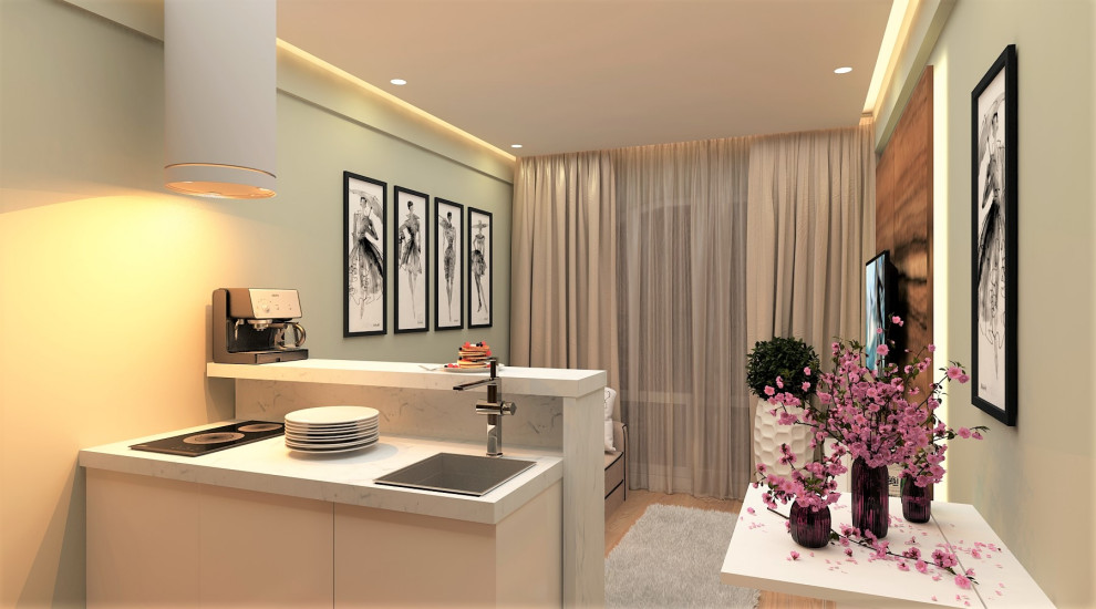 Вариант планировки апартаментов