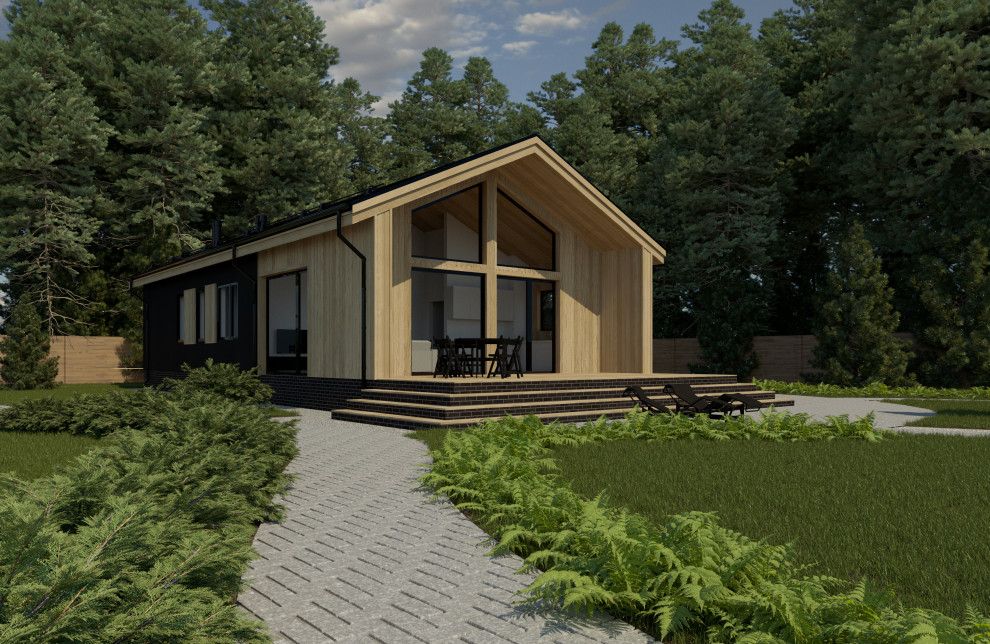 Каркасный дом 98м2