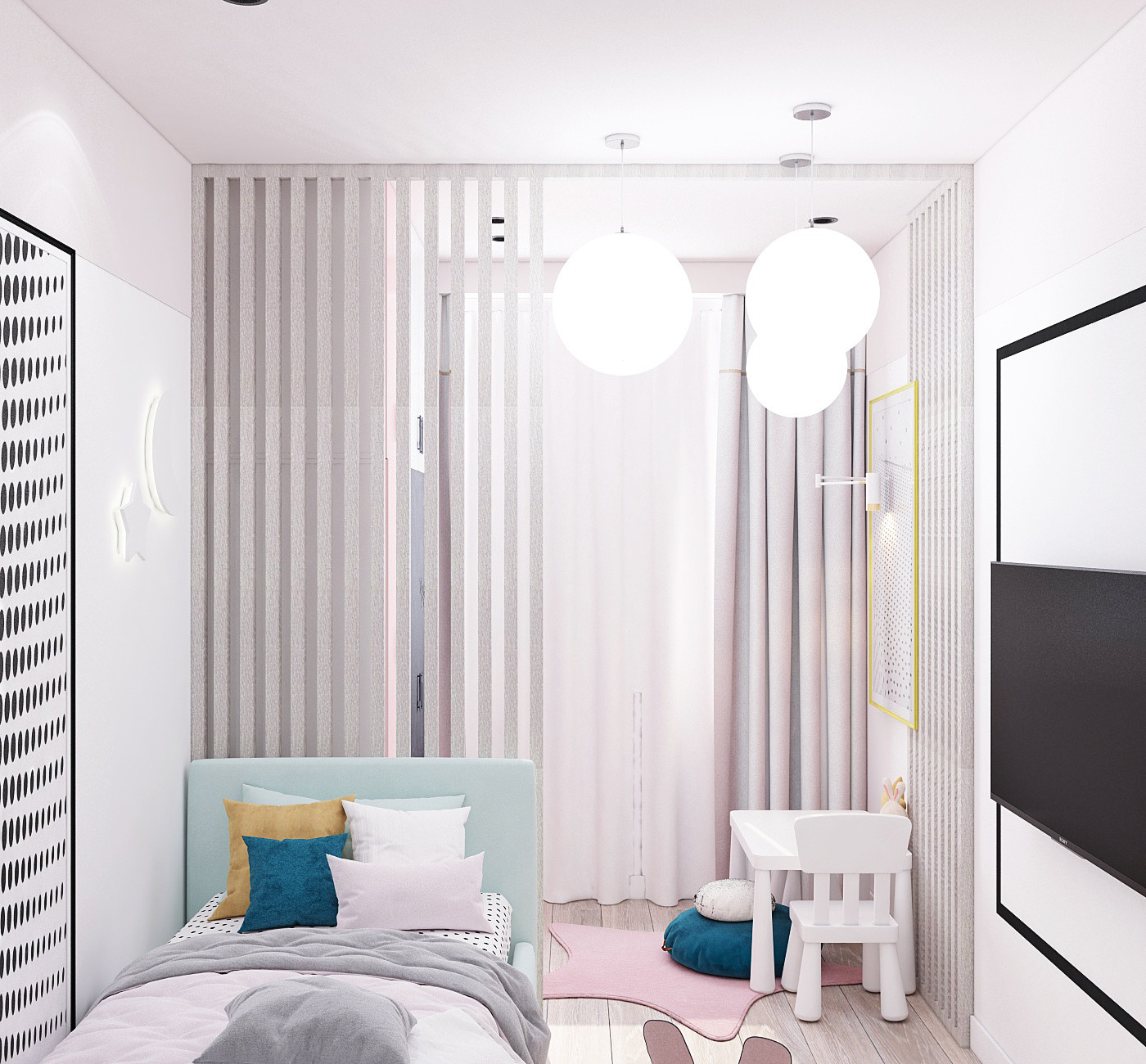 Детская в апартаментах на Красных Воротах, Москва