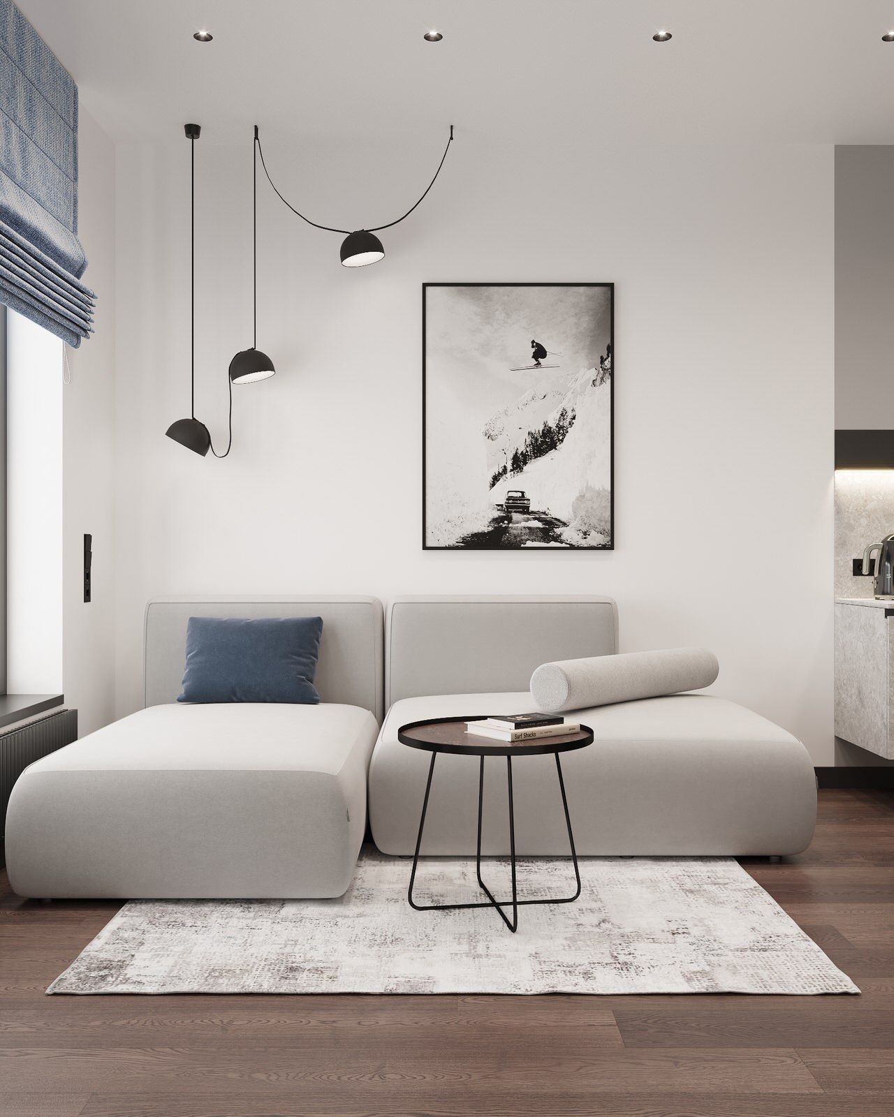 Обложка проекта: Минималистичный дизайн г. Москва