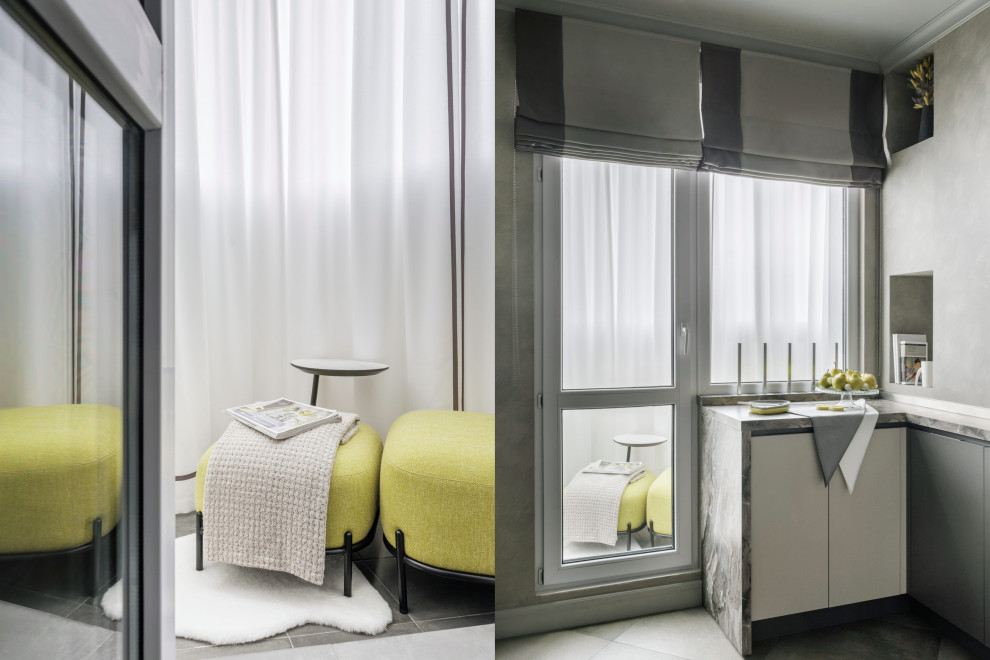 Квартира выходного дня в оттенках серого