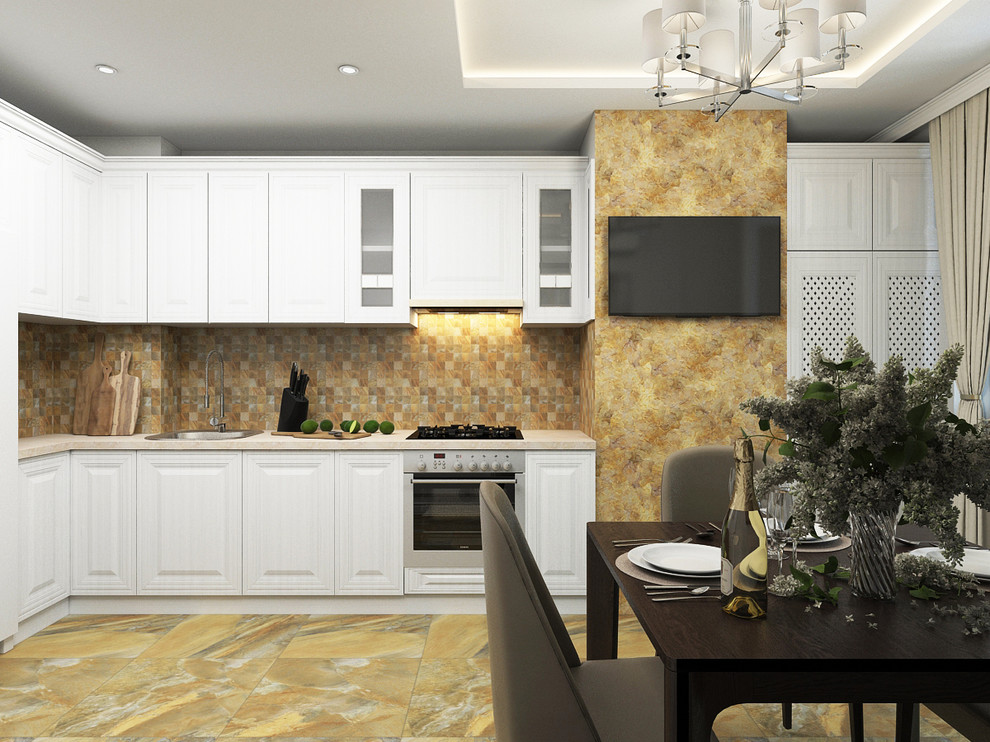 Дизайн трехкомнатной квартиры на ул. Маячная