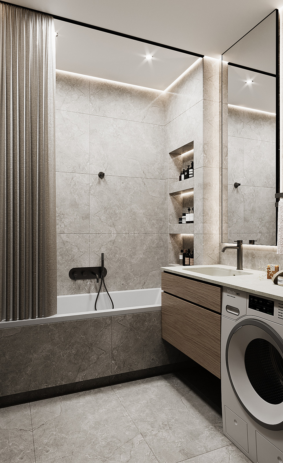 ЖК LEVEL Нагатинский, 1-к квартира 45 кв.м