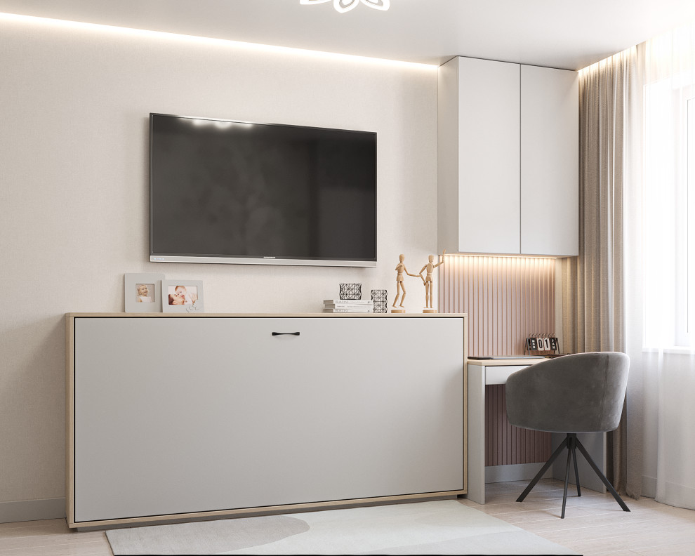 Дизайн-проект детских комнат для семьи с 4-мя детьми