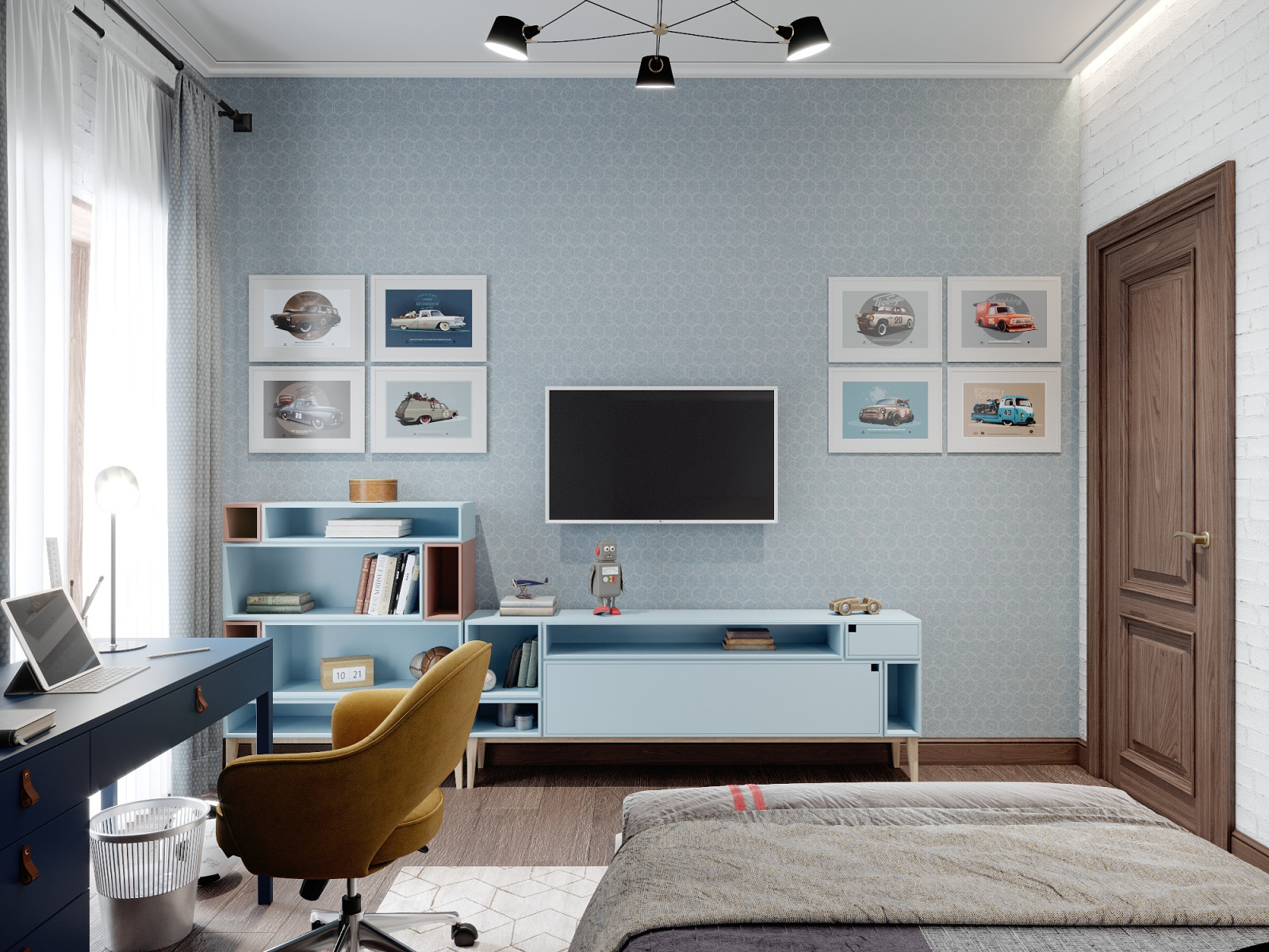 Детская для мальчика, 14,5 кв.м