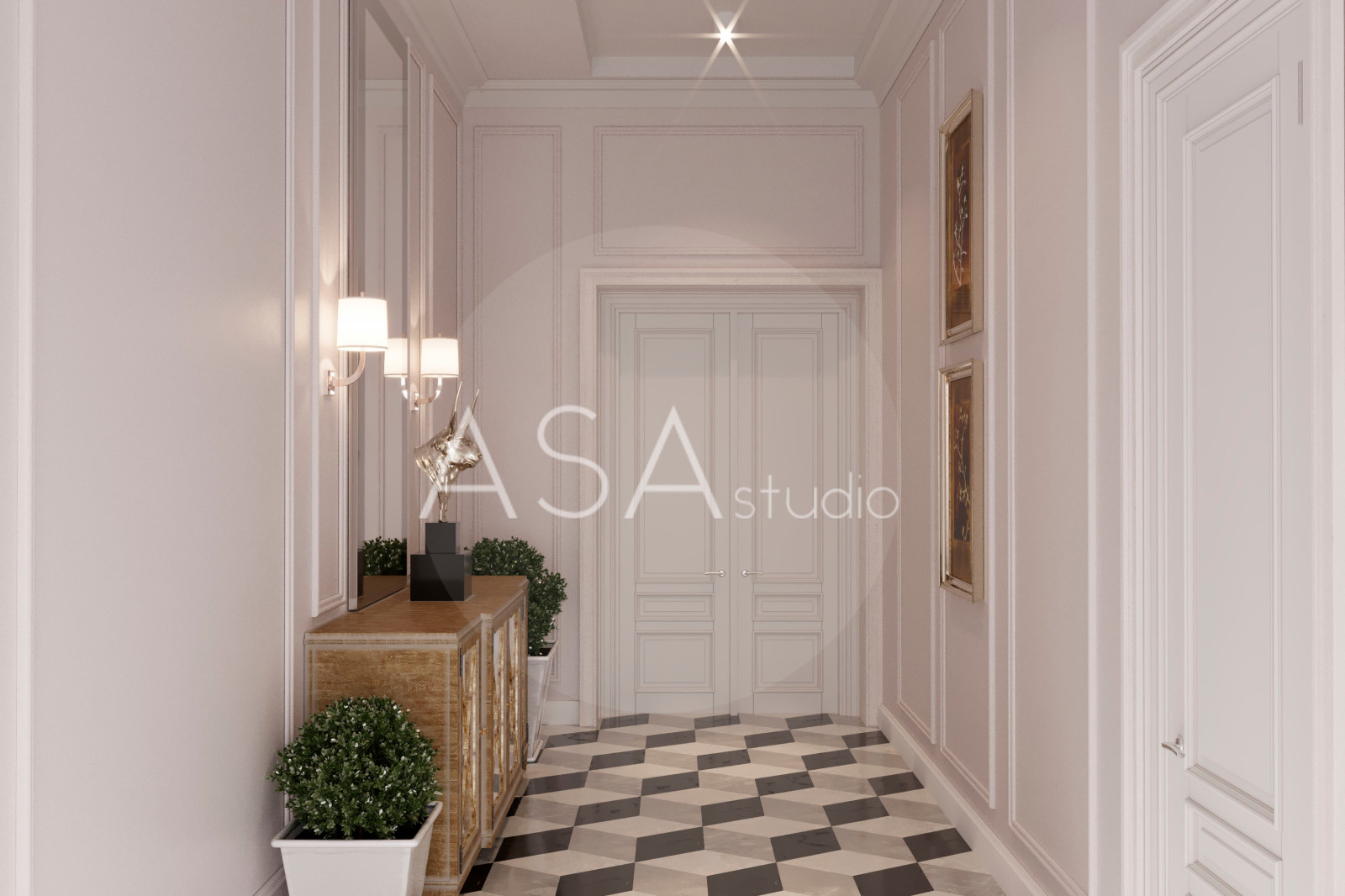 Обложка проекта: Четырёхкомнатная квартира 200 кв.м. г. Вена