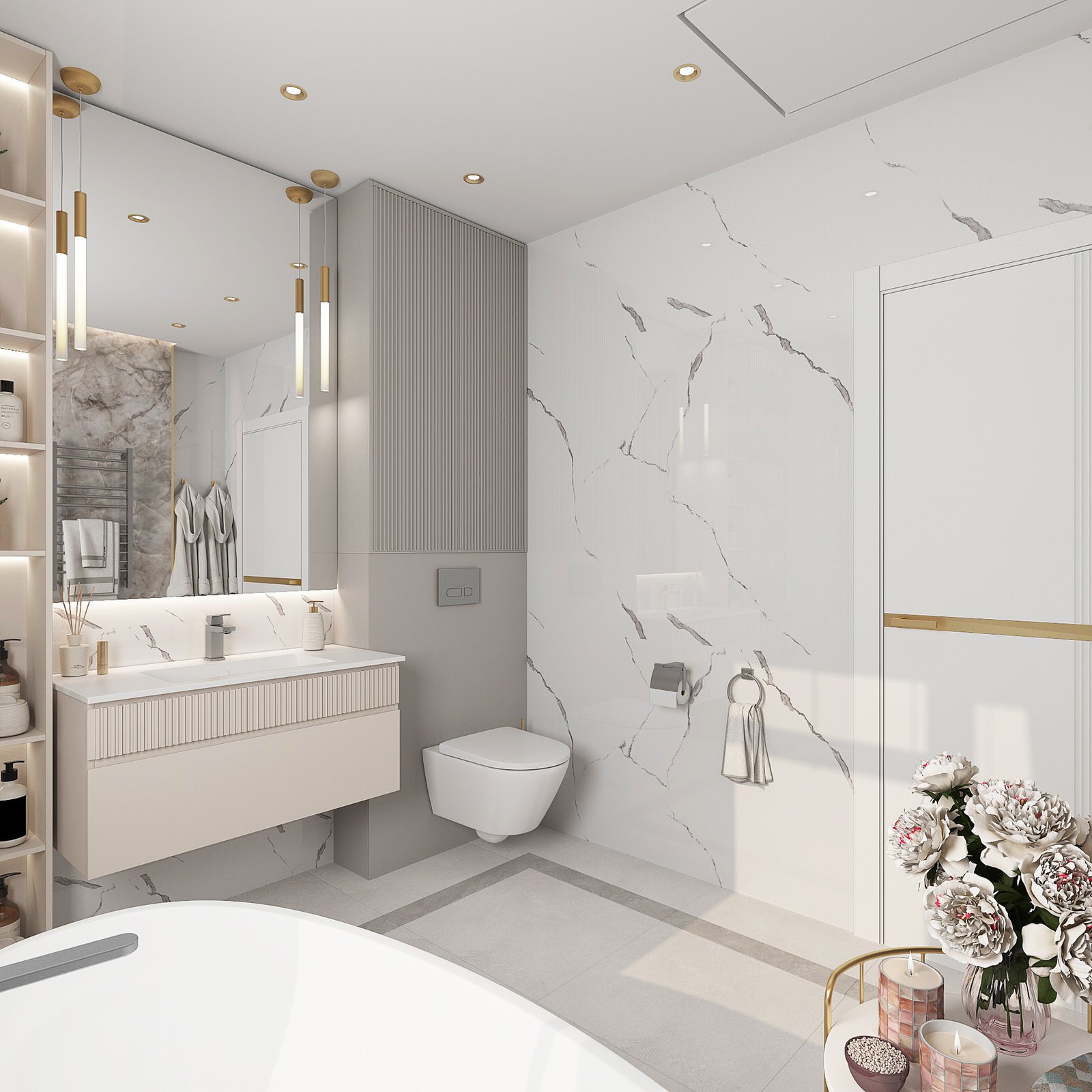 Проект в коттеджном посёлке Каменки