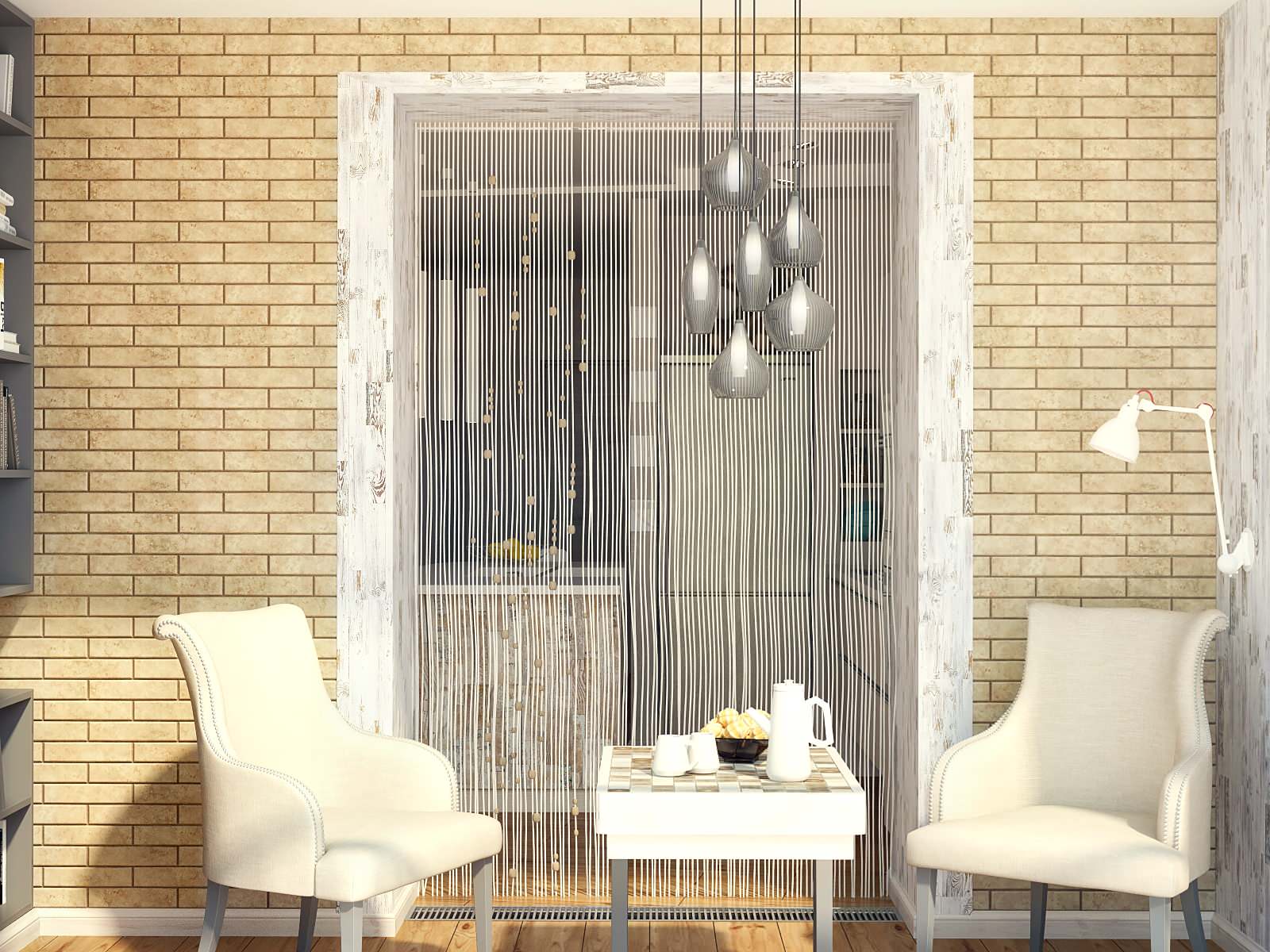 Дизайн-проект двухкомнатной квартиры.