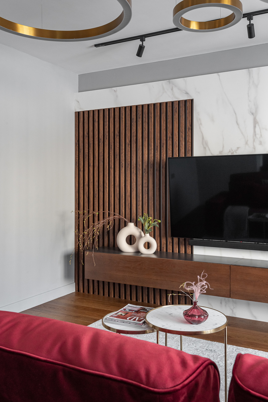 Реализованный проект трёхкомнатной квартиры в современном стиле, г. Уфа.