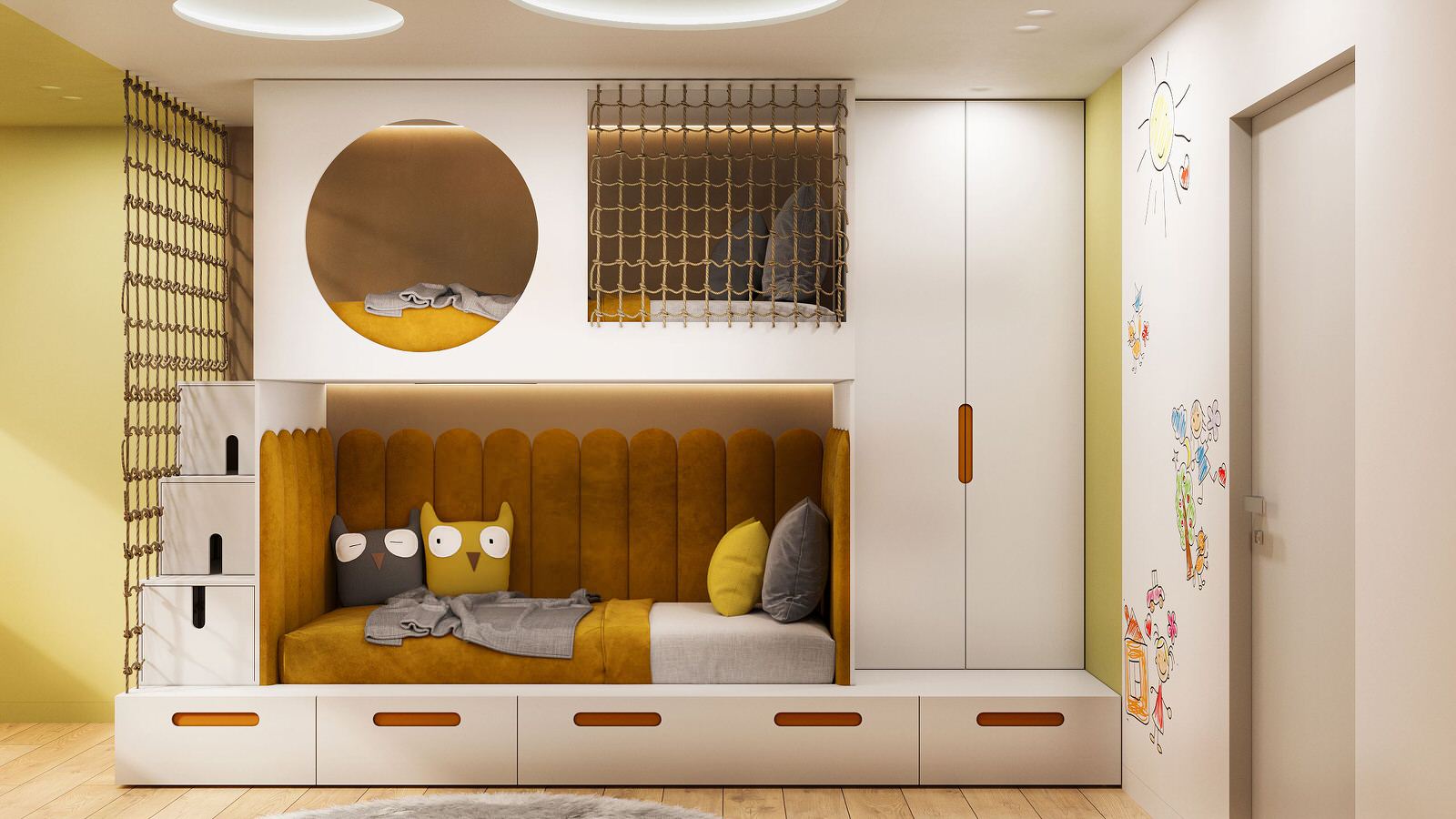 интерьер квартиры в ЖК Георг Ландрин