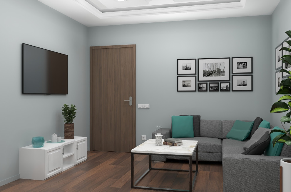 Обложка проекта: Кабинет и гардеробная в квартире.