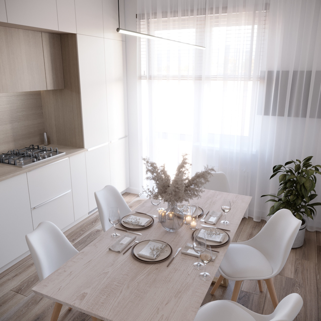 Кухня-столовая