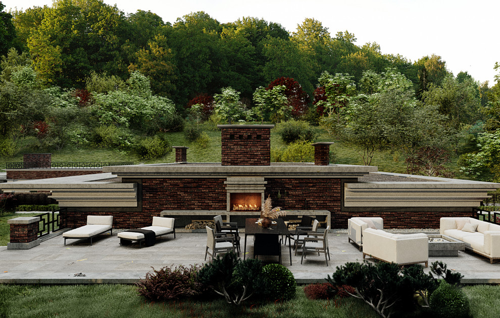 Проект гостевого дома в стиле органической архитектуры