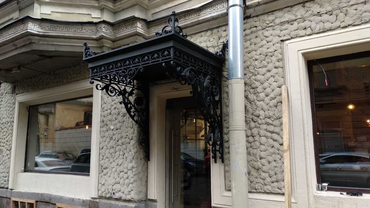 Обложка проекта: Козырьки