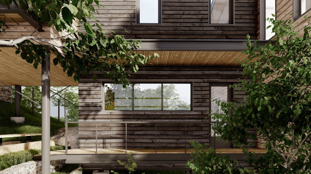 Ormos House. Дом на склоне в Симеизе