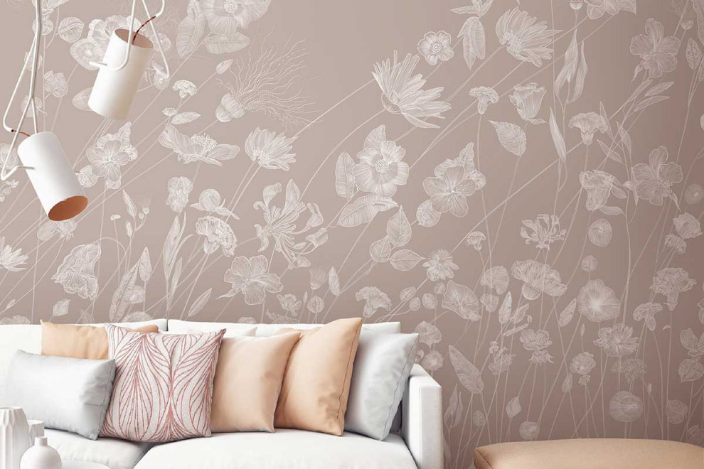 Обои с цветами