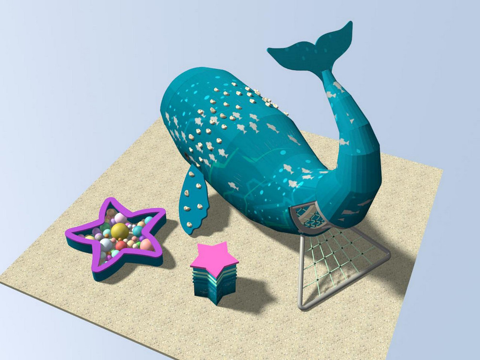 Детская игровая площадка «Кашалот»