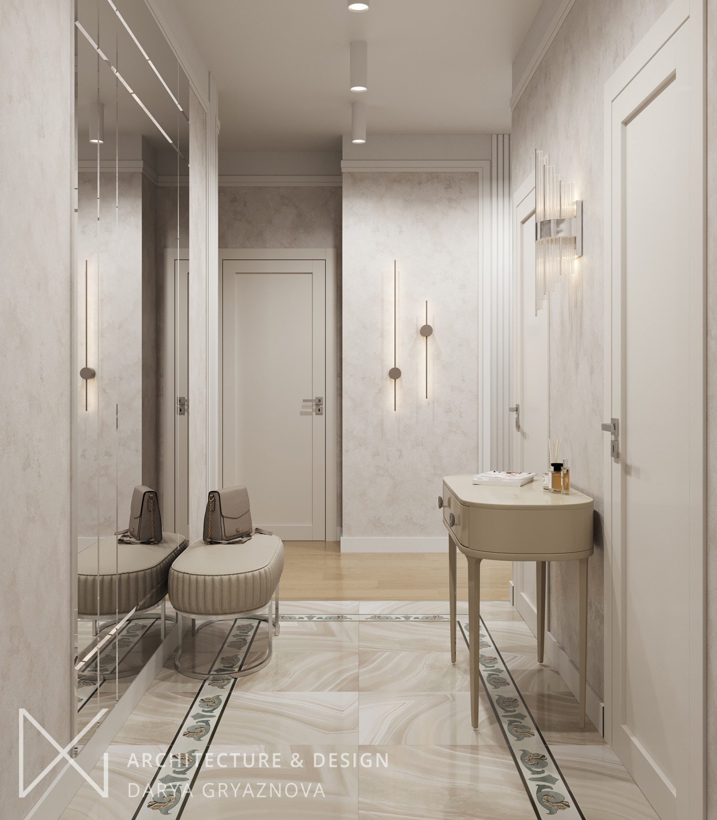 Обложка проекта: Монохромная городская квартира